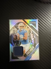 2025 Panini Prizm Justin Herbert Silver Prizm Premier Patch #PJY-JHT Chargers