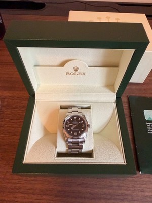 Rolex Oyster Perpetual Explorer 114270 Men 36mm Full Set MK2 Box Papers Booklets