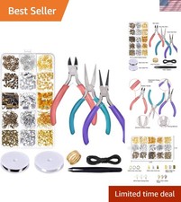 Essential Jewelry Making and Repair Kit: Pliers, Beading String  More