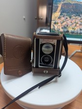 VINTAGE 1950s KODAK DUAFLEX III CAMERA w Case 1950s