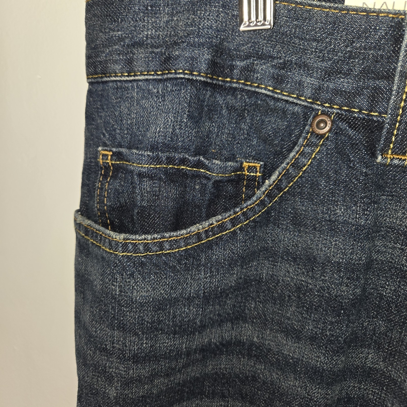 New Nautica Big And Tall Classic Fit Jeans Rigger Blue Mens 40x34 (fit 42 x 34) image 3
