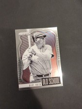 2021 Panini Prizm - Old School Babe Ruth #OS-1 White Wave Prizm