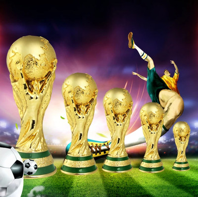 13-36cm WM Fußball 2026 USA FIFA World Cup Gold Trophy/Sport Memorabilien Replik