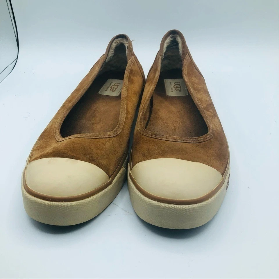 Mocassim feminino UGG marrom cobre tamanho 9,5 médio - Imagem 3 de 4