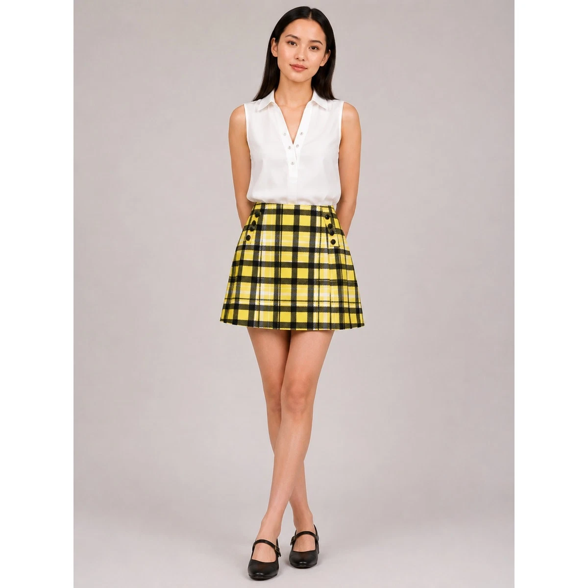 25+ Alice + Olivia Checked Skirts for Women for sale | Updated Oct 