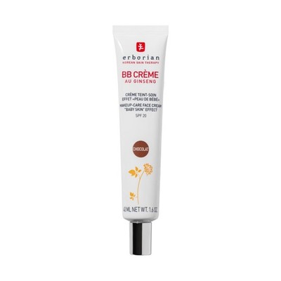 Erborian BB Creme mit Ginseng - Getönte 40 ml (1er Pack), Chocolat 