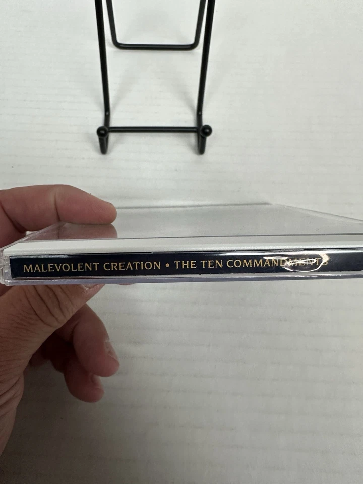 Malevolent Creation: The Ten Commandments Cd 1991  (VG+) Foto 3 de 4