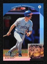 1998 Donruss Collections Preferred Prized /55 Mark Grace #PC608 0e5c