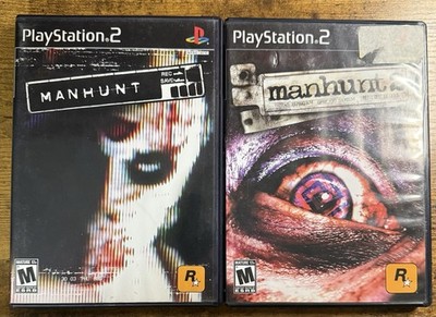 Rockstar Games Manhunt 1&2 Bundle Sony PlayStation 2 PS2 - Both CIB TESTED