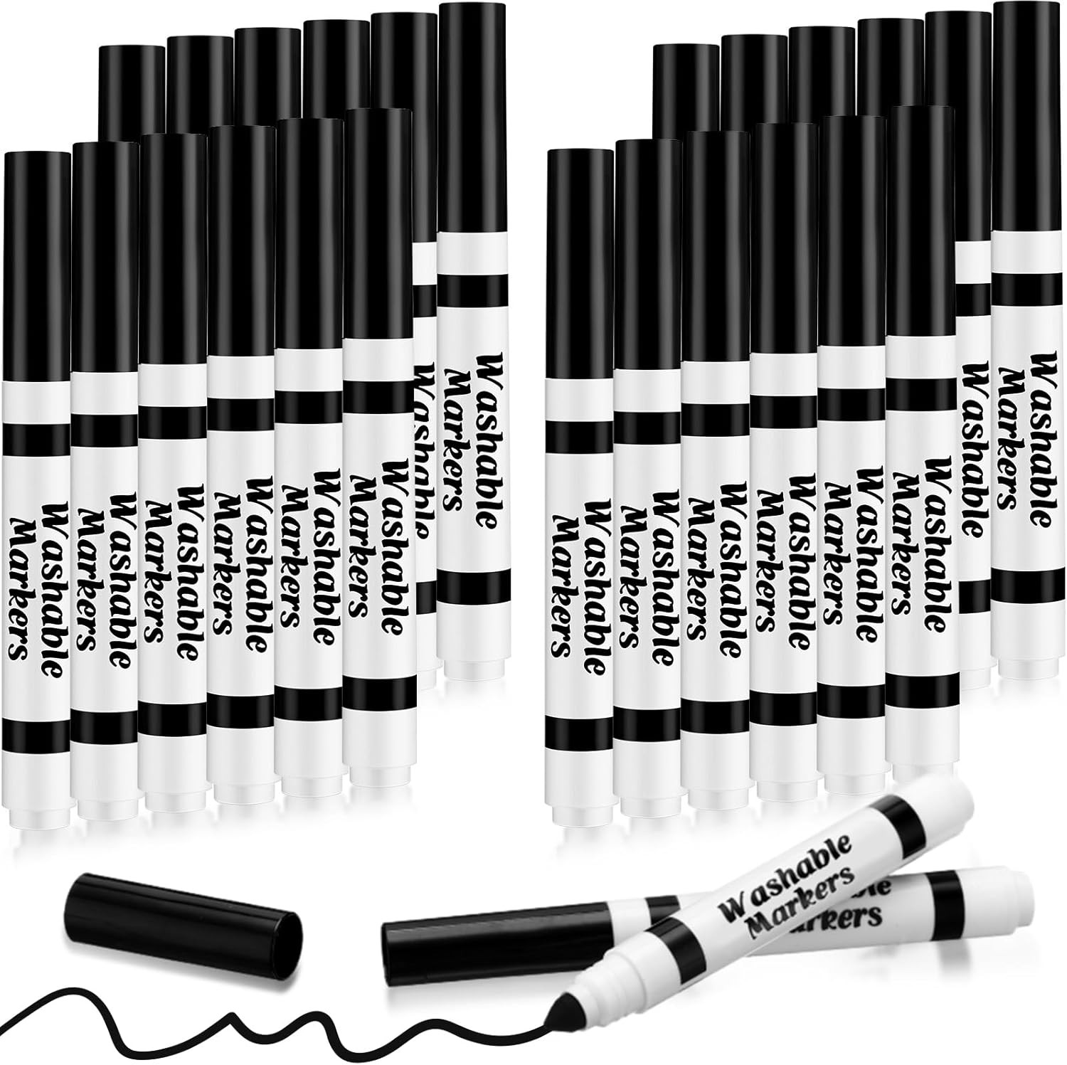 Bulk Broad Line Markers Coloring Conical Tip Large Pens