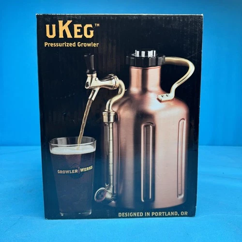 Growlerwerks UKEG 128 copper plated,128 oz