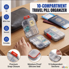 pill box lot organizer pill organizer 7 day am pm daily pill organizer