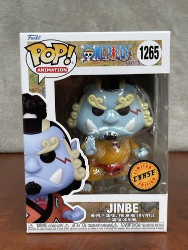 Funko Pop! Animation One Piece Jinbe #1265 Chase Limited Edition Vinyl Figure