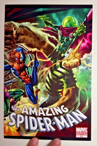 Amazing Spider-Man #645 (Marvel Comics, 2010) Hitch Wraparound Variant b