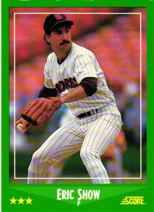 1988 Score #338 Eric Show