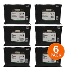 Frontier Herb Organic Ground Cinnamon 16oz 6 Pack Non-Irradiated EXP 01/2027