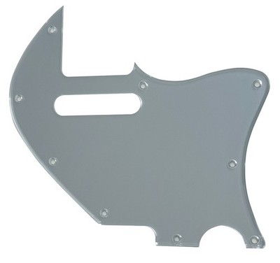 Pickguard For Fender Tele Merle Haggard F Hole Thinline Guitar-SILVER MIRROR