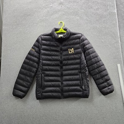 anR  TUMI Pax Men Jacket XL Black Patrol Packable Travel Puffer Pillow
