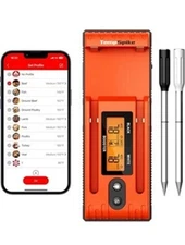NEW SEALED ThermoPro TP962 Twin TempSpike 500FT Truly Wireless Meat Thermometer