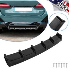For Acura Tlx Ilx Tl Glossy Black Rear Bumper Diffuser Spoiler Splitter Lip Abs