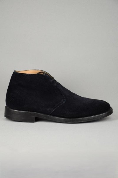 Men Church'S Boots Navy Leather 43