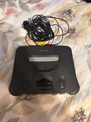 Nintendo 64 System 32MB Home Console - Charcoal Gray