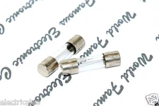 10pcs - WICKMANN (F) 125mA (0.125A)  250V 5x20mm Quick acting Glass Fuse