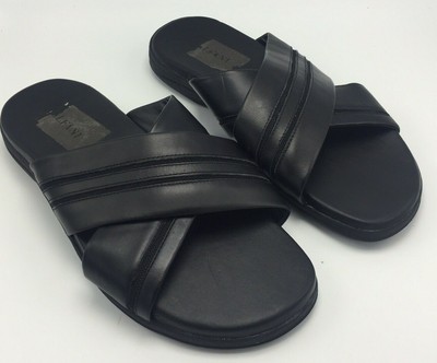 macy's men's leather sandals