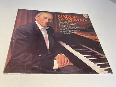 Isador Goodman (Piano) - Vinyl Record LP Album - Schumann, Debussy, Liszt Liadov