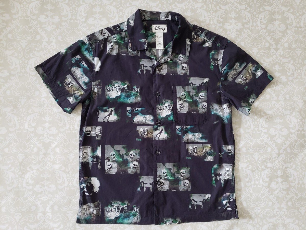 Disney Men Small Silly Symphony The Skeleton Dance Halloween Cat