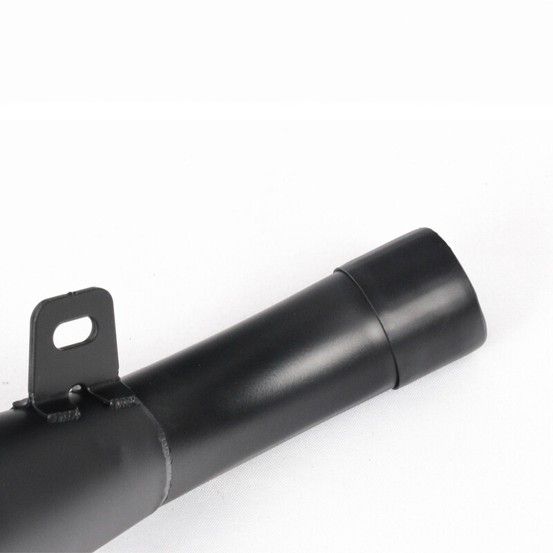 Black Stainless Steel Slip-On Muffler / Exhaust Pipe For Kawasaki Ninja ZX6R ZX636 (2009-2022) – Moderate Sound