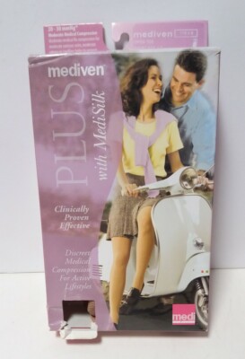 Mediven Plus 20-30 mmHg Open Toe Waist ATT. LT Compression Stocking VI 11906