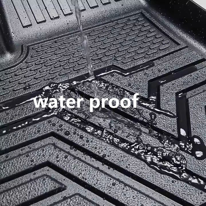 For  Mitsubishi outlander  2014-2021  3D TPE Floor Mats Waterproof - image 2 of 4