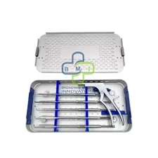 Interlaminar Kerrison Rotating Rongeur Set Spine Surgery Orthopedic Instruments