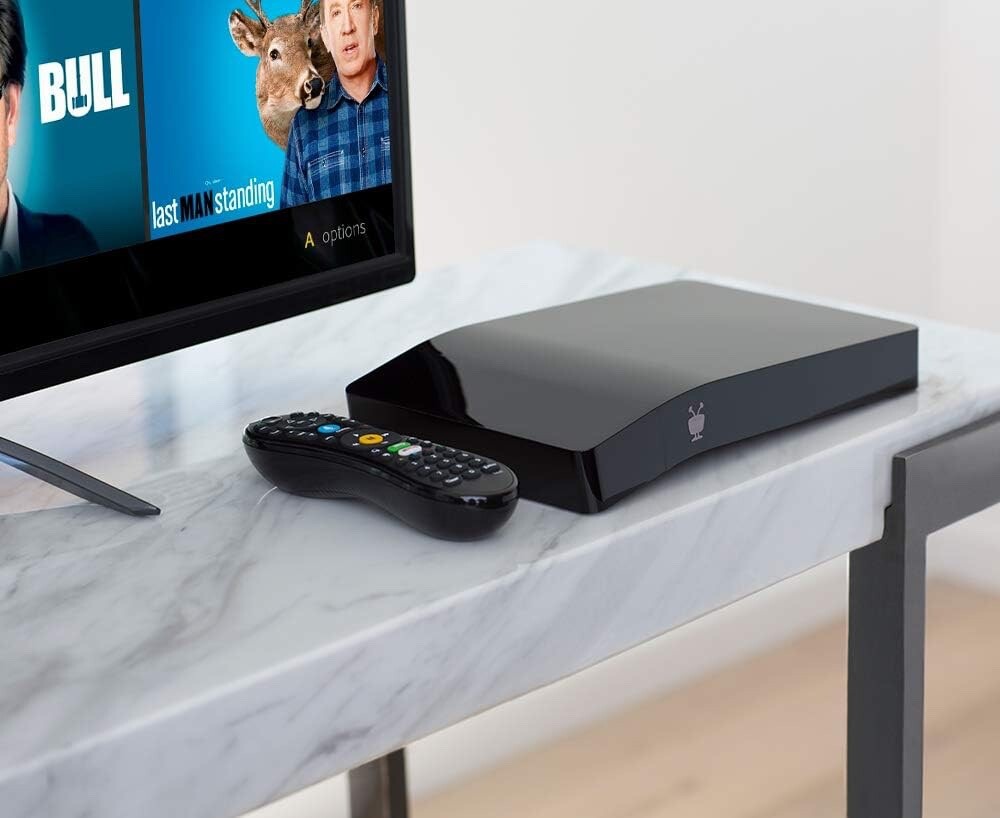 TiVo BOLT VOX Roamio 1TB HDD 4K DVR with Voice Control Remote and 4