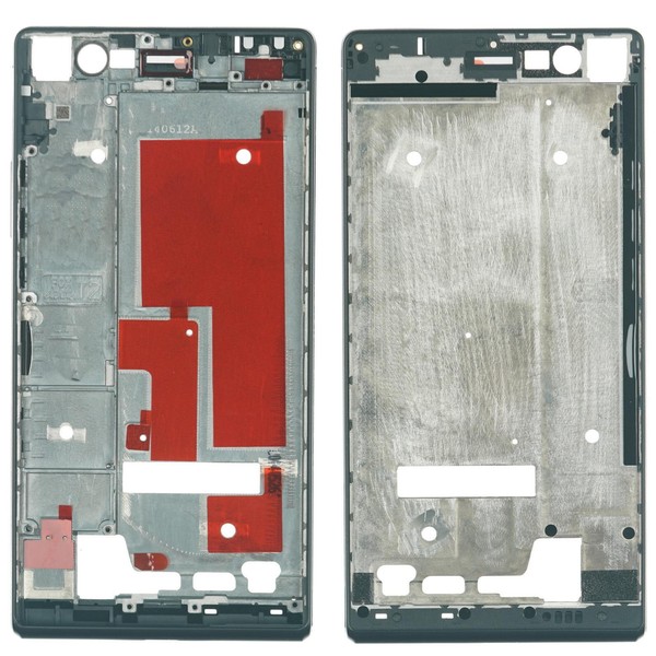 Original Huawei Ascend P7 Display GehäUse Rahmen Rand Schwarz Cover-image