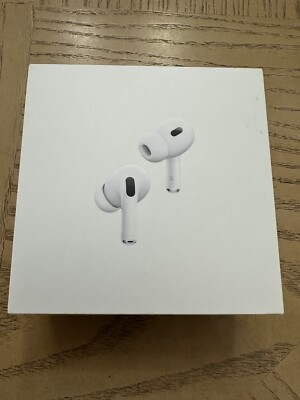 Apple AirPods Pro 2nd Generation with MagSafe Wireless Charging Case - White