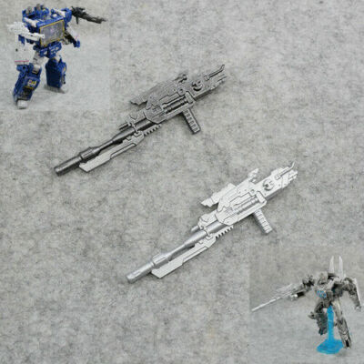 3D Upgrade Kit Black/Sliver Weapons Gun Set For Siege Earthrise Film Soundwave