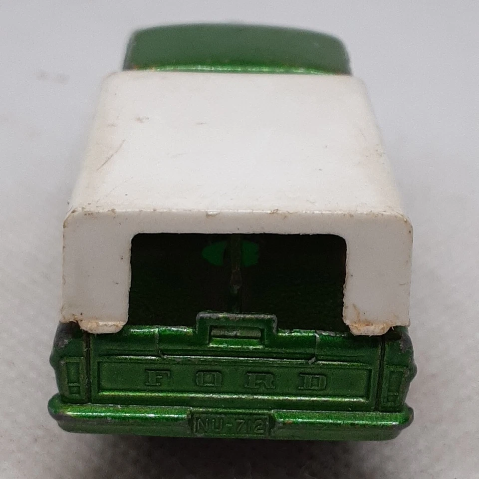 Lesney Matchbox Superfast No. 50 Kennel Truck 1968 Green Made In United Kingdom - Image 3 of 4