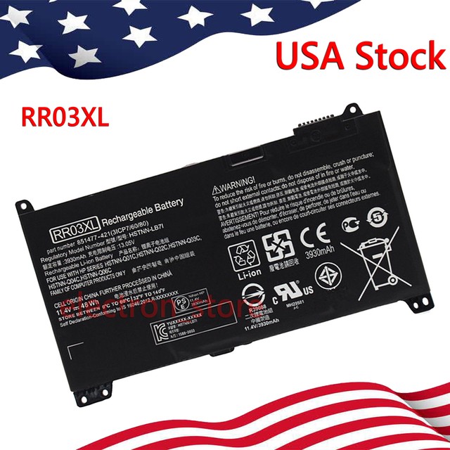 RR03XL Battery For HP ProBook 430 440 450 470 G4 HP mt20 851477421
