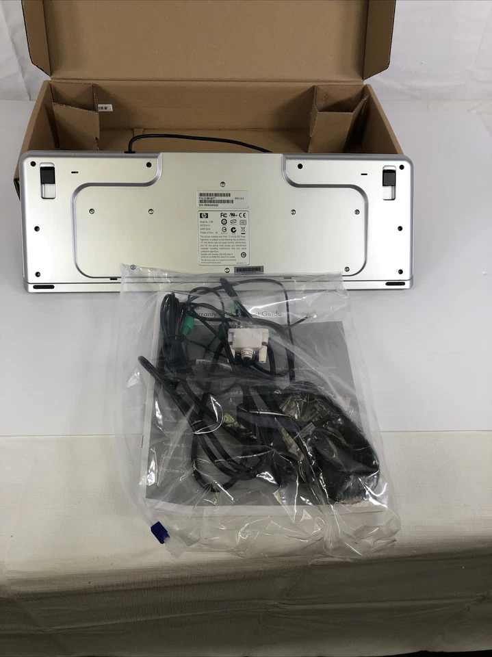 Teclado de computadora HP Internet con cable PN: 5065-5430 modelo SK-2560 Foto 4 de 4