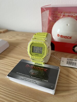 Casio G-Shock The Origin Sportuhr digital neongelb DW-5600GL-9ER