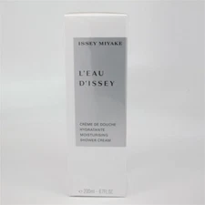 L'eau D'issey by Issey Miyake 200 ml/ 6.7 oz  Moisturising Shower Cream NIB