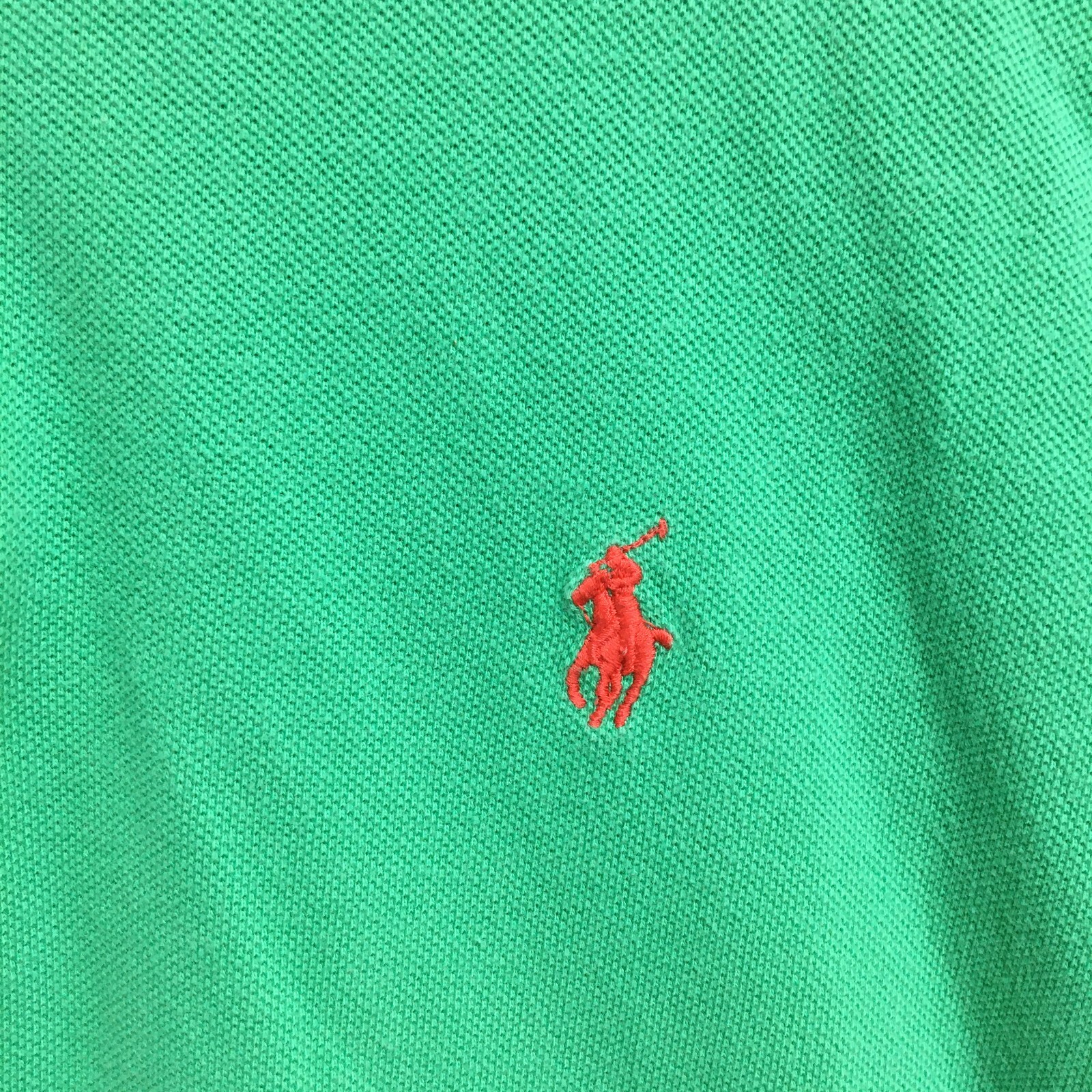Polo Ralph Lauren Camicia Grande Adulto Verde Manica Corta Pony Golf Classica Uomo L