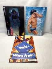 DC Nightwing #95 (3 cvr set)-Bruno Redondo(A), Jamal Campbell(B),Nicola Scott(C)