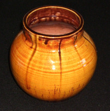 Besondere Vase / Keramikkunst mit baba signie...