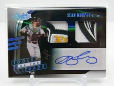 SEAN MURPHY 2021 ABSOLUTE TOOLS OF THE TRADE PRIME DUAL PATCH AUTO 1/1!!