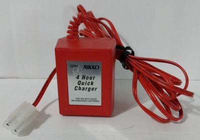 Vintage Nikko 1294 4 Hour Quick Charger for Use Ni-Cd Battery 12v
