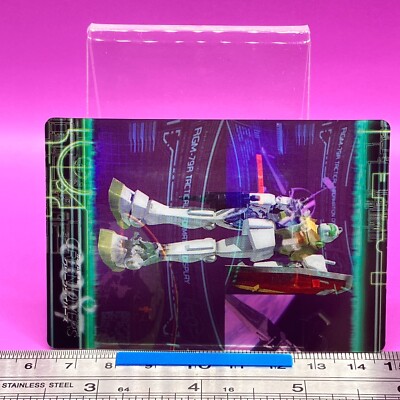 サイバーフォーミュラー　カード　スペシャルカード　movic 初版　022 RGM-79R GM II Green Divers S4-09-036 Gundam Wafer Card Morinaga