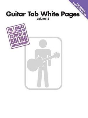 Guitar Tab White Pages Volume 3 by Various